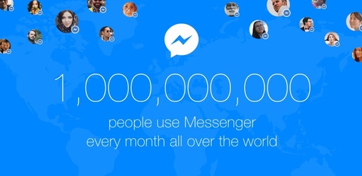 Facebook Messenger ajunge din urmă WhatsApp: o persoană din șapte folosește Messenger în fiecare lună