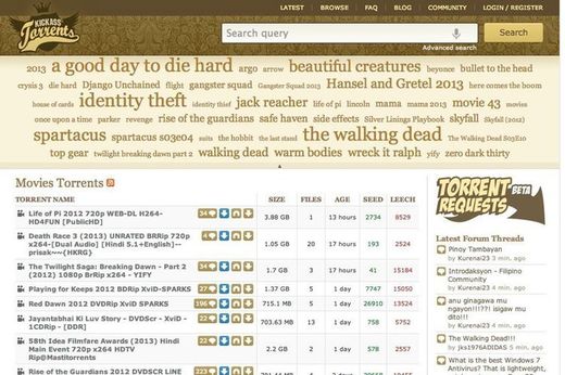 SUA cer extrădarea proprietarului Kickass Torrent, estimând prejudiciul la un miliard de dolari