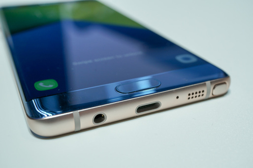 Galaxy Note 7 are cel mai rezistent ecran, dar se zgârie mai ușor