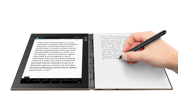 Lenovo surprinde cu o tabletă cel puțin atipică, Yoga Book