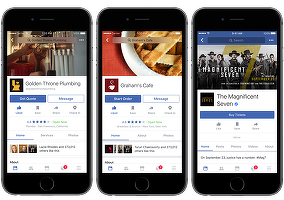 Noi idei lansate de Facebook: Butoane pentru a comanda mâncare și bilete la evenimente
