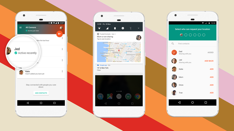 Google lansează Trusted Contacts, o aplicație pentru situații de urgență, dar nu numai