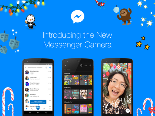 Facebook Messenger primește o cameră foto care aplică efecte în timp real 