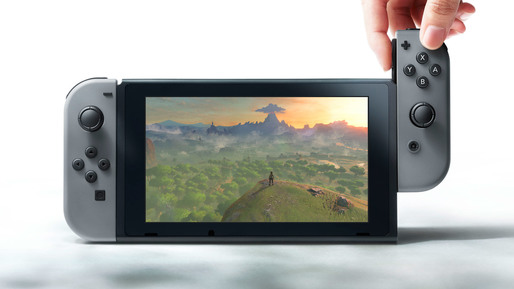 Consola de jocuri Nintendo Switch va fi disponibilă începând cu 3 martie