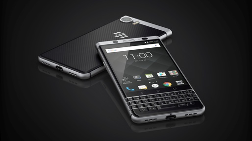 VIDEO BlackBerry lansează KeyOne, un nou smartphone cu tastatură fizică