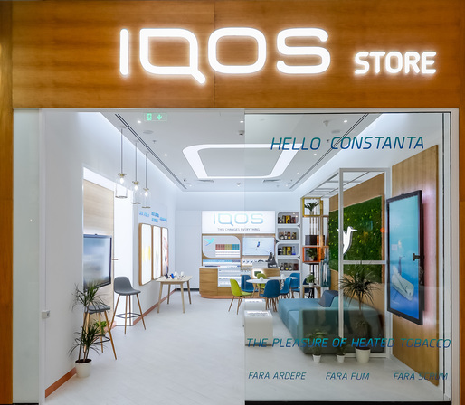 FOTO Philip Morris a inaugurat al doilea magazin pentru fanii țigărilor electronice IQOS din România, țară în care le va și produce