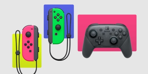 Nintendo va repara gratuit controlerele pentru Switch care nu răspund comenzilor