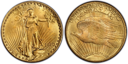 Guvernul federal american a intrat în posesia a 10 monede rare din aur din clasa numismatică ”Double Eagle”
