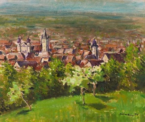 FOTO Pentru a profita de cota internațională a lui Adrian Ghenie, colecționarii pun în licitații lucrări de tinerețe ale artistului cu câteva mii de euro