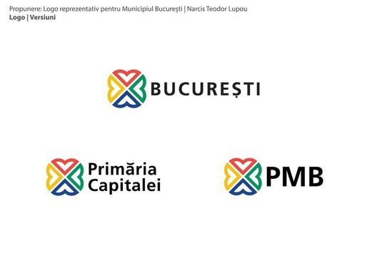 Logo-ul Bucureștiului va fi schimbat pentru că seamănă cu unul dintre logo-urile orașului Taipei