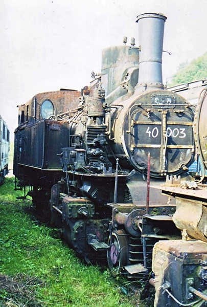Locomotivă din 1908, construită la Uzinele Floridsdorf Wiena și exportată ilegal. Sursa foto: cimec.ro