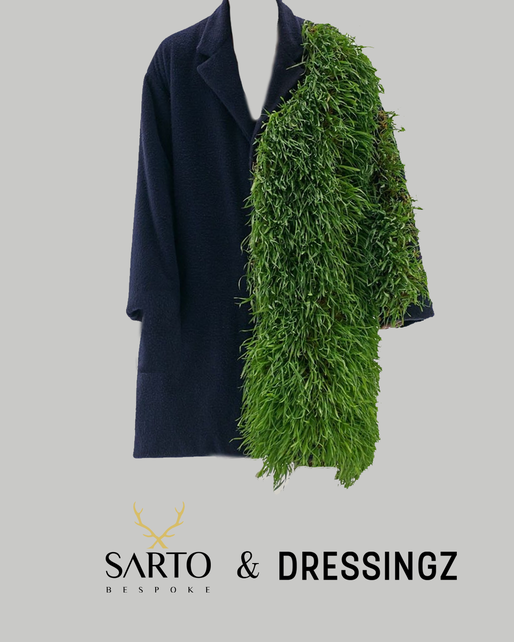 DRESSINGZ și SARTO Bespoke semnează un parteneriat pentru sustenabilitate în fashion
