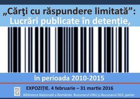 Biblioteca Națională deschide o expoziție cu lucrările "științifice" ale condamnaților penal