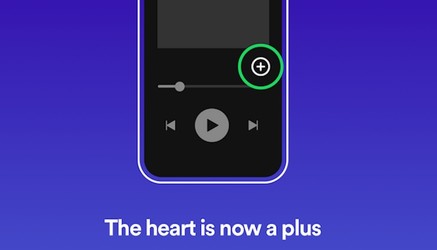 Spotify schimbă funcționalitatea butonului Like