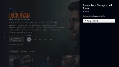 Amazon Prime Video a lansat recapitulările făcute de AI
