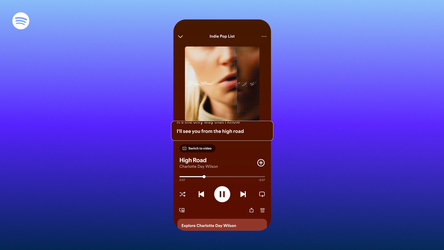 Spotify îmbunătățește suportul pentru versuri și funcția de comunicare