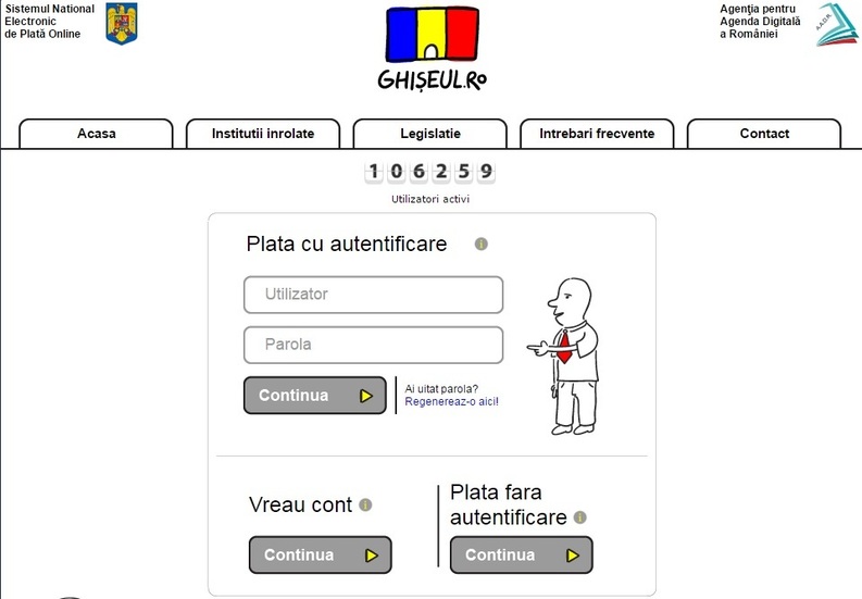 Dragoș Doroș: Ghișeul.ro va fi utilizat și pentru plăți la ANAF în scurt timp