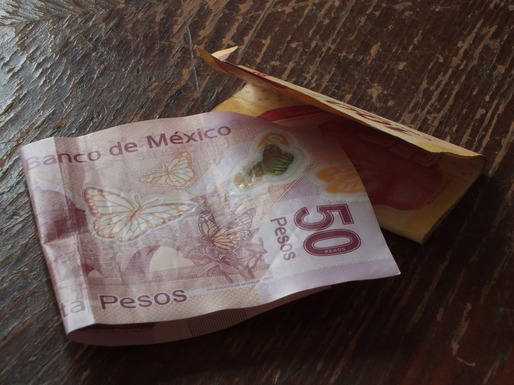 Pesoul mexican a atins maximul ultimelor patru luni, pe fondul temperării discursului SUA față de NAFTA