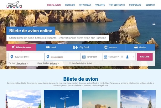 Paravion, cea mai mare agenție de turism online din România, intră in insolvență
