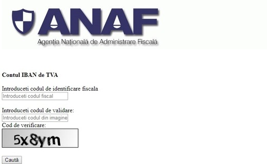 Fiscul a creat conturi speciale de TVA în Trezorerie pentru toate firmele și un instrument online pentru aflarea codurilor IBAN
