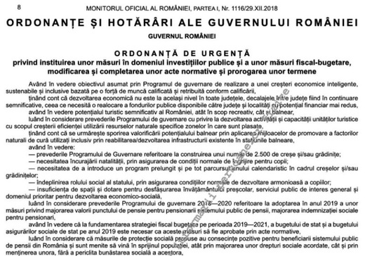Guvernul a aprobat modificarea OUG 114, cu tot cu "schimbarea schimbării"