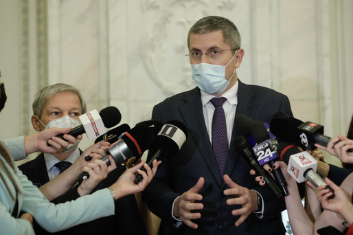 Criză politică - USR PLUS a depus la Parlament moțiunea de cenzură împotriva Guvernului, pentru a provoca înlocuirea lui Florin Cîțu din postul de prim-ministru, miniștrii formațiunii urmând să demisioneze