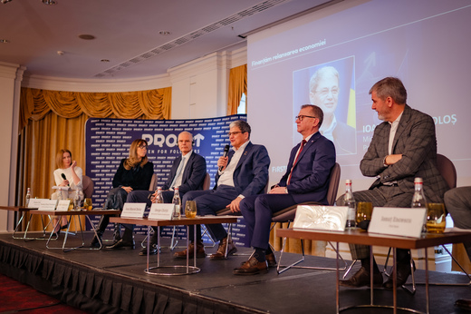 Conferința EU Funds Profit.ro & First Bank - Ministrul Boloș anunță: După multe amânări, va fi deschis apelul pentru granturile de digitalizare și lansat ghidul pentru marile investiții în domeniu