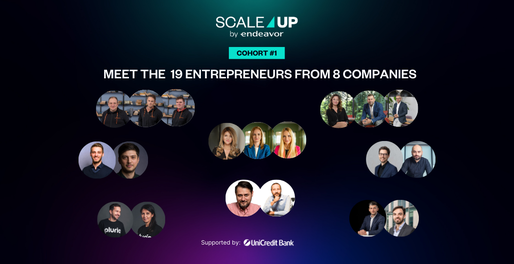 Lista celor mai promițătoare companii antreprenoriale cu potențial de creștere și scalare globală, selectate de Endeavor pentru a intra în programul Scale Up