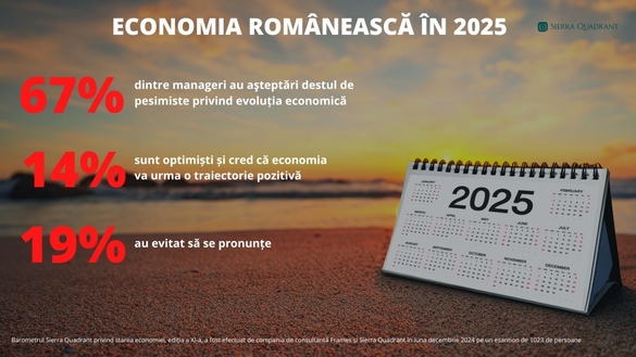 INFOGRAFICE 2025, anul înghețului în economia românească. 2 din 3 antreprenori nu vor lansa investiții semnificative 