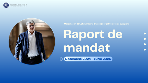 Boloș, raport de mandat la MIPE: 3,2 miliarde euro, valoarea sumelor primite de România în acest an de la Comisia Europeană