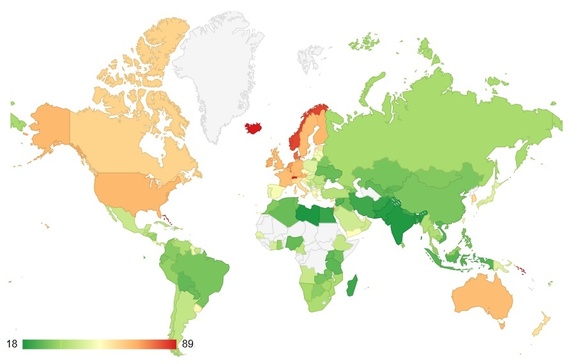 România se bate cu Bulgaria, dar și cu Camerun, Guatemala, Liban, El Salvador la costurile vieții HARTĂ