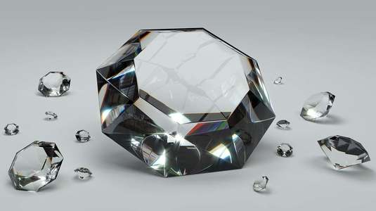 Prețul diamantelor s-a prăbușit. Piața este presată de cererea slabă și explozia diamantelor de laborator din China GRAFIC