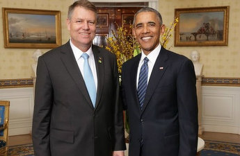 FOTO Iohannis s-a întâlnit cu Obama, la Casa Albă