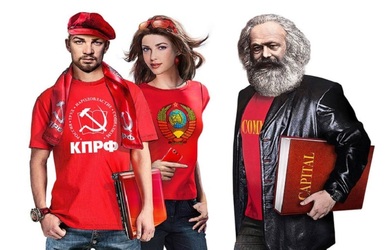 GALERIE FOTO Hipsterii Lenin, Stalin și Marx, scoși la luptă electorală pentru a cuceri votanții tineri din Rusia