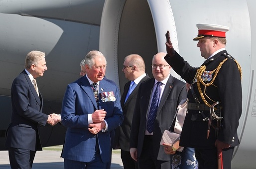 VIDEO&FOTO Prințul Charles a venit în România