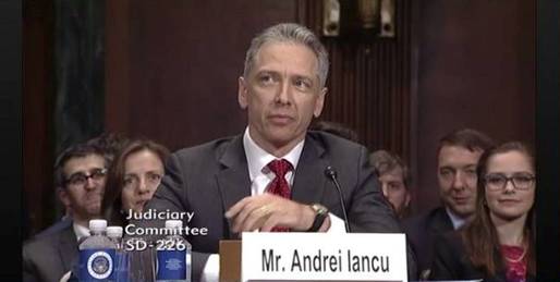 VIDEO Avocatul român Andrei Iancu, propus de președintele Trump la șefia Oficiului pentru Brevete al SUA, a fost audiat în Senatul american 