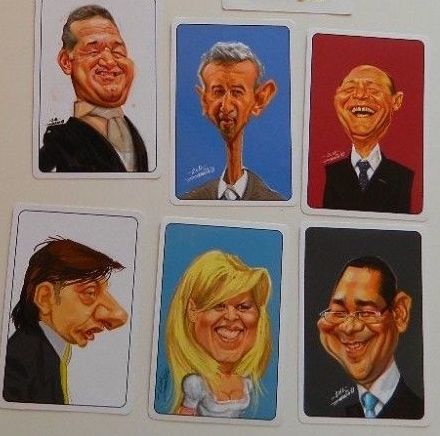FOTO O nouă modă pe piață, având ca țintă și colecționarii: calendare cu politicieni caricaturizați. Ultima ofertă, pentru 2018: premierul Tudose