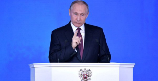 Putin amenință cu dezvoltarea unor noi rachete cu rază intermediară de acțiune, dacă SUA ies din Tratatul nuclear INF