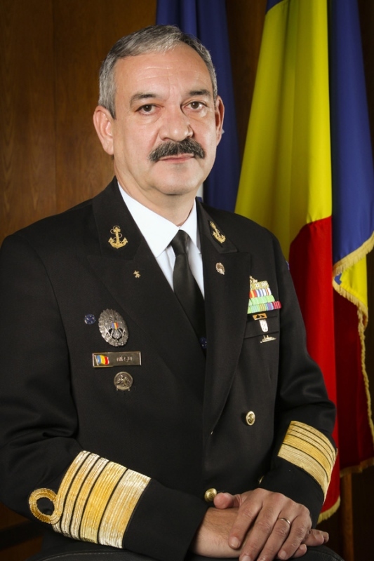 Viceamiral Dr. Alexandru MÎRȘU, șeful Statului Major al Forțelor Navale