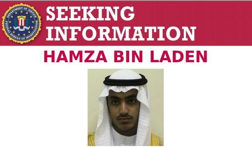 Anunț Trump: Fiul lui Osama bin Laden, ucis 