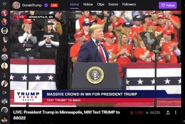 Donald Trump și-a făcut cont pe Twitch