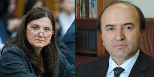 Contre între foștii miniștri Raluca Prună și Tudorel Toader, pe tema clasificării raportului MCV