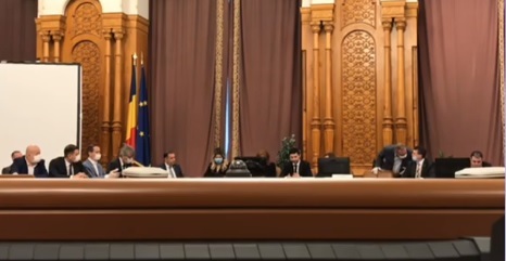 FOTO Parlamentarii care audiază miniștrii pentru noul Guvern Orban, cu măști medicinale pe față