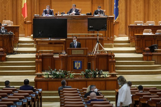 GALERIE FOTO Ciolacu către Orban: Tot acest Parlament vă va da jos, prin moțiune de cenzură!. ”Chemați-l pe Vela să mă aresteze!”