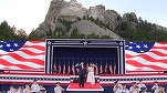 Președintele Donald Trump a ținut ceremonia oficială de Ziua Națională a SUA la Muntele-monument Rushmore, mesaj de contracarare a mișcării de demolare a statuilor pe care o denunță ca fiind de extrema stângă