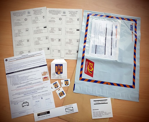 Poșta Română a început expedierea documentelor pentru românii care vor vota prin corespondență