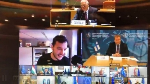 Un jurnalist olandez a intrat într-o videoconferință secretă a miniștrilor apărării din Uniunea Europeană - VIDEO