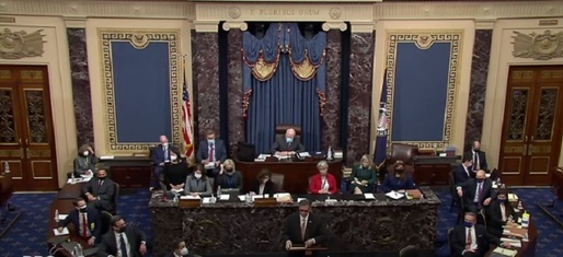 VIDEO Senatul SUA a decis - procesul împotriva lui Trump este constituțional