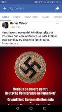 FDGR a câștigat definitiv procesul cu Darius Vâlcov, care a sugerat, într-o postare pe Facebook, că formațiunea este o organizație nazistă. Daune de 20.000 lei