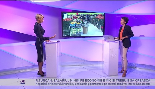VIDEO Ministrul Raluca Turcan la Ora de Profit.ro: Salariul minim va crește din ianuarie. Nu va fi din pixul guvernanților. Guvernul declanșează "campanii la firul ierbii" contra muncii la negru. Ce se va întâmpla cu pensiile și angajații 
